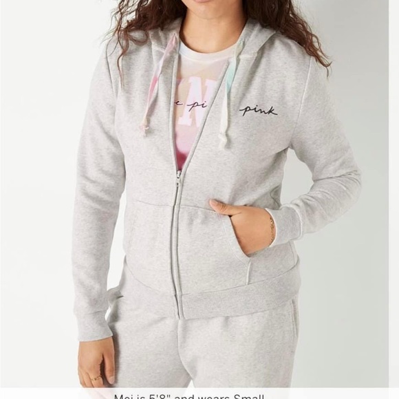 PINK full zip - Picture 2 of 2